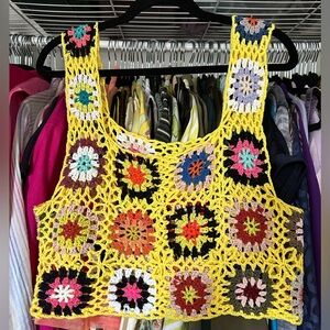VINTAGE CROCHET TOP